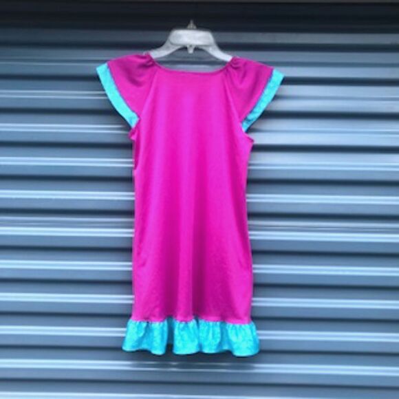 Frozen II - Anna & Elsa . Girls Dress {4-12} ............... Pre Owned - Picture 2 of 3